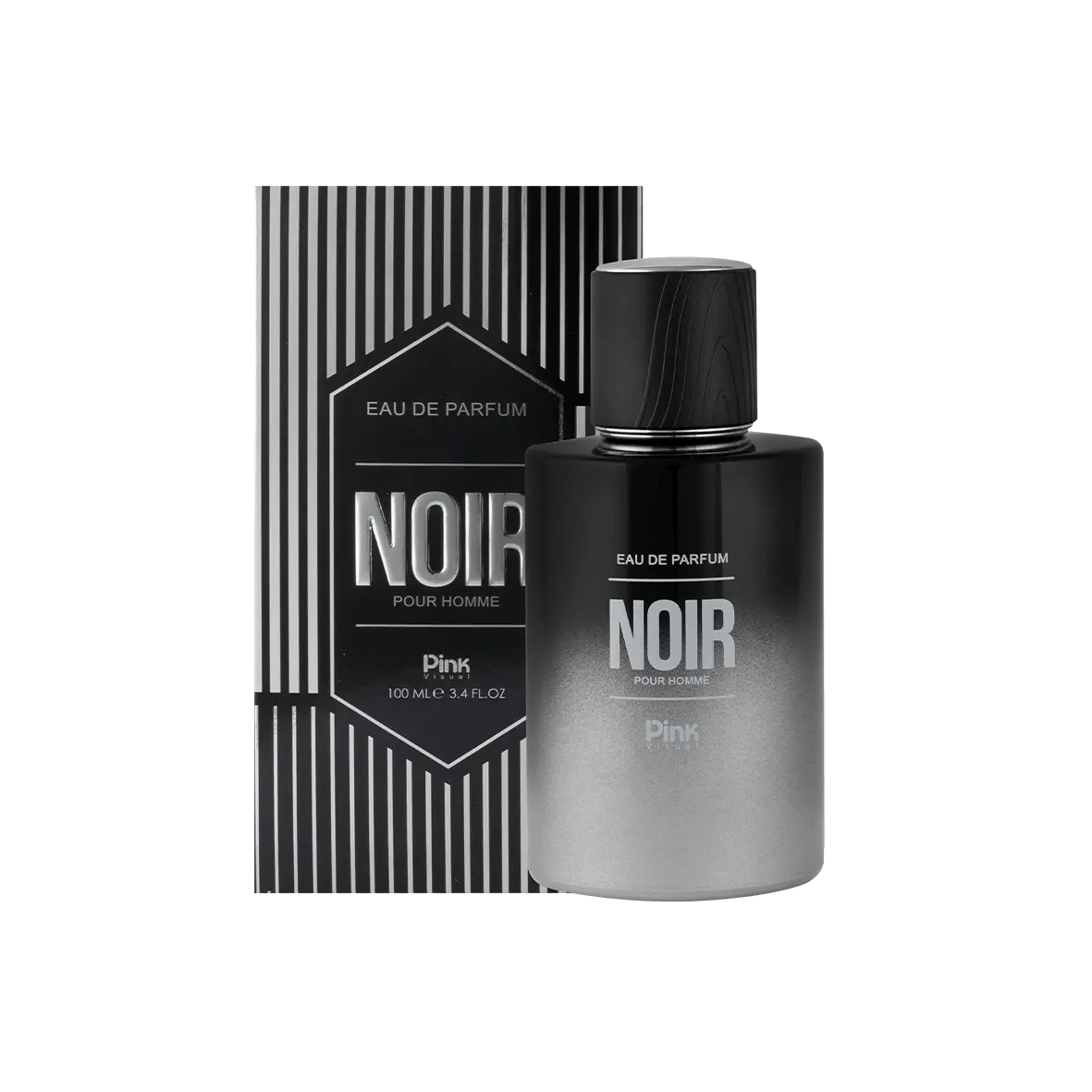 ادوپرفیوم مردانه پینک ویژوآل مدل Noir حجم 100 میلی لیتر – رایحه اسپلندور بلک Splendor Black