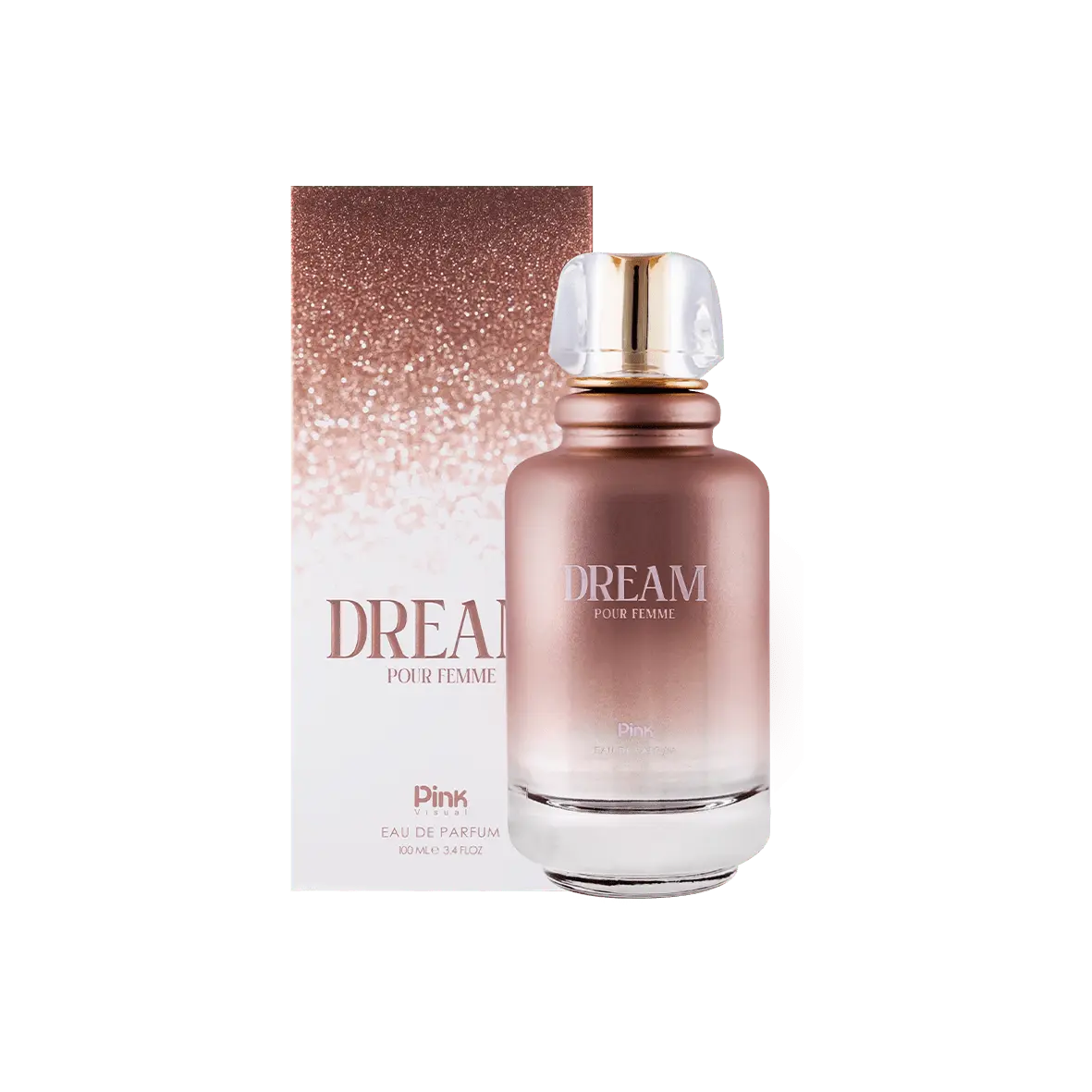 ادوپرفیوم زنانه پینک ویژوآل مدل Dream حجم 100 میلی لیتر – رایحه مون پاریس Mon Paris
